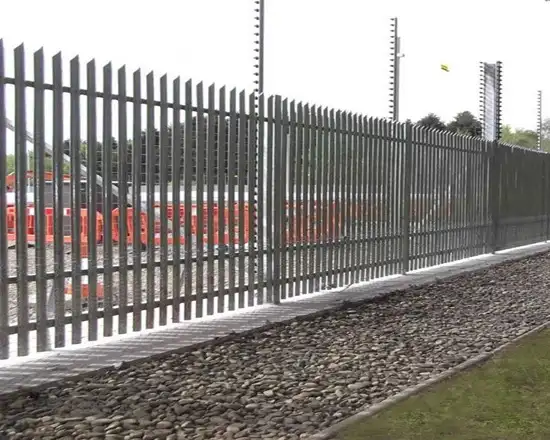 angle steel fence